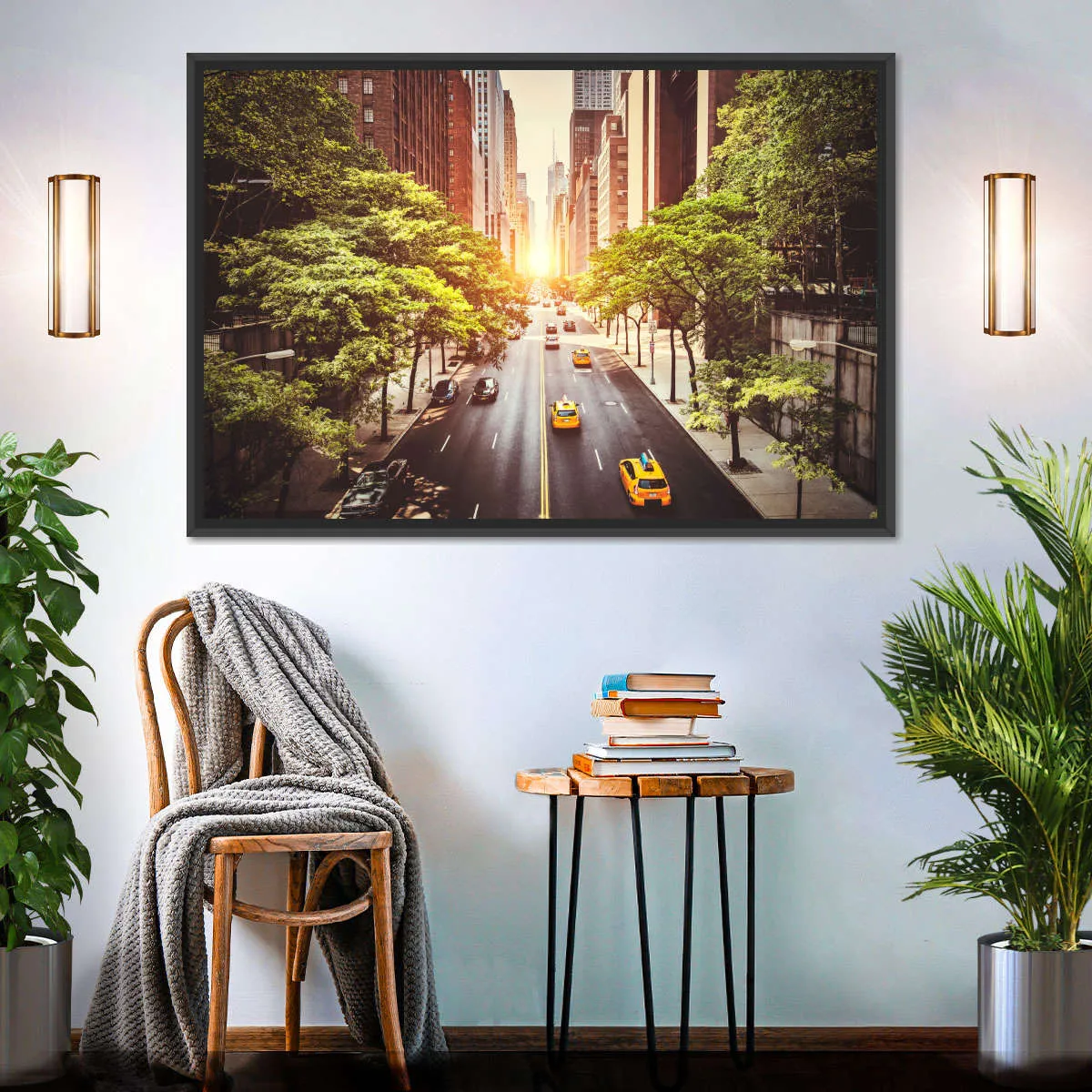 42nd Street Multi Panel Canvas Wall Art