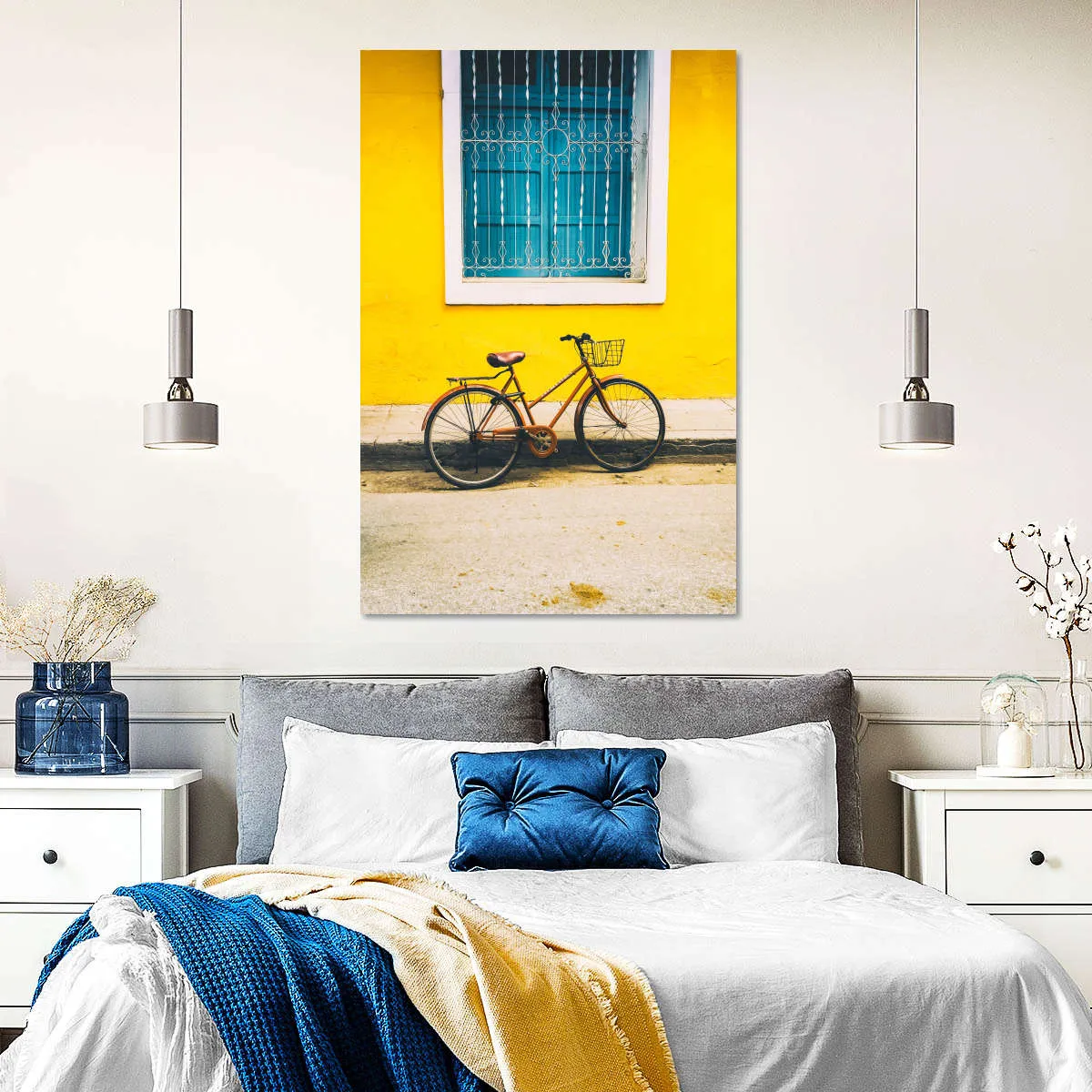 A Bicycle Of Cuba Wall Art