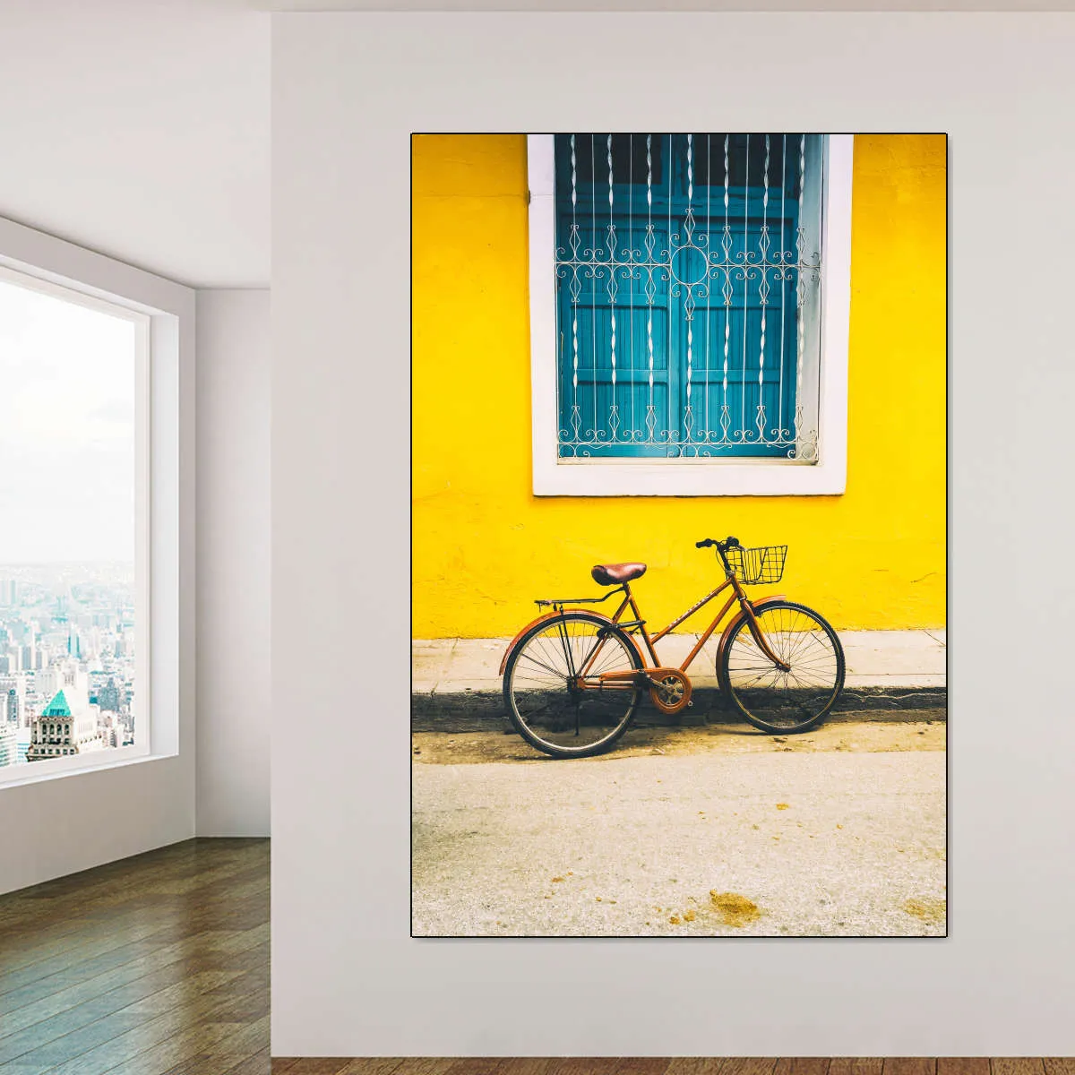 A Bicycle Of Cuba Wall Art