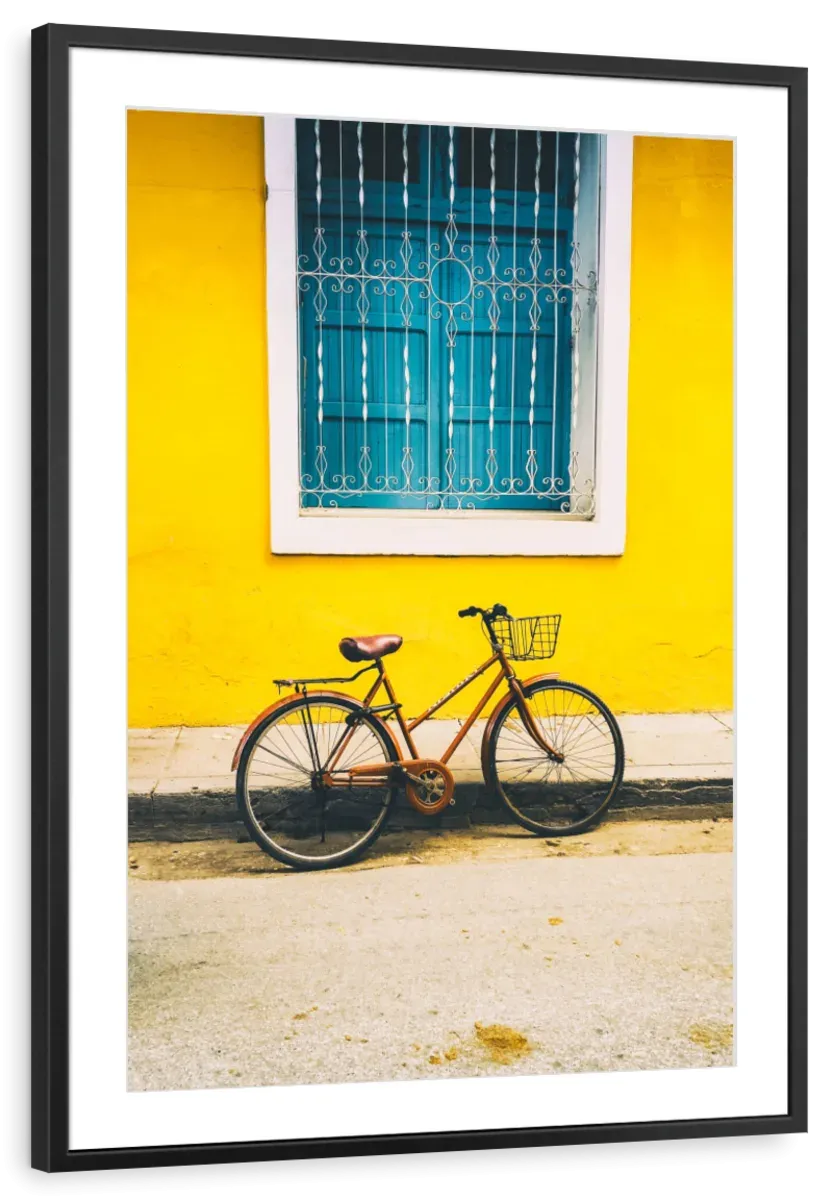 A Bicycle Of Cuba Wall Art