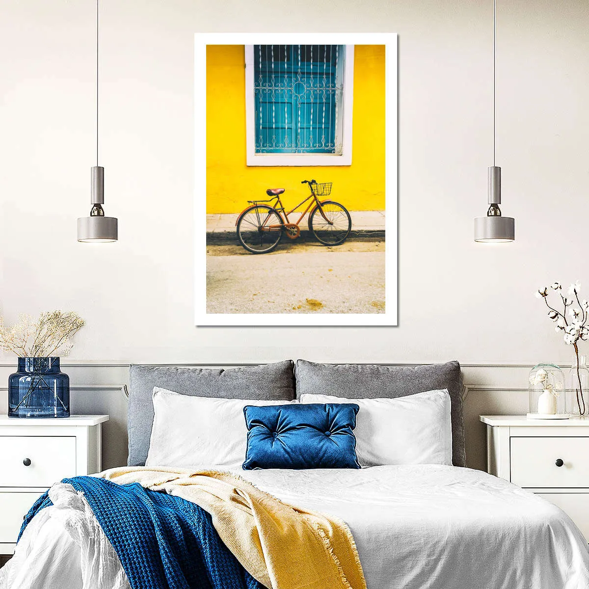 A Bicycle Of Cuba Wall Art