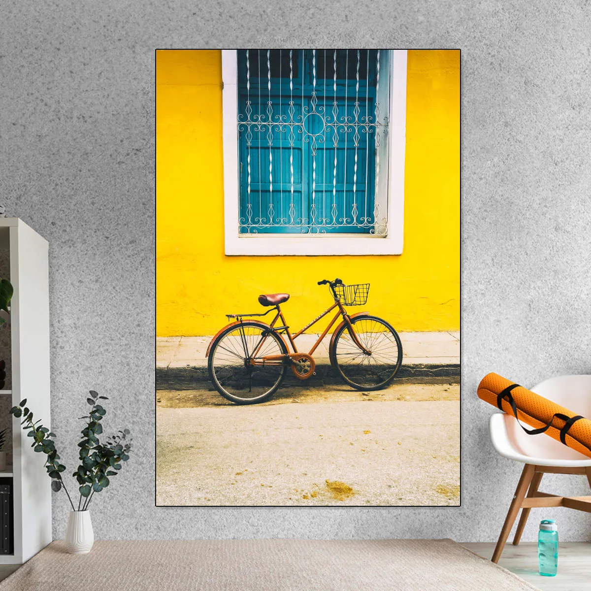 A Bicycle Of Cuba Wall Art