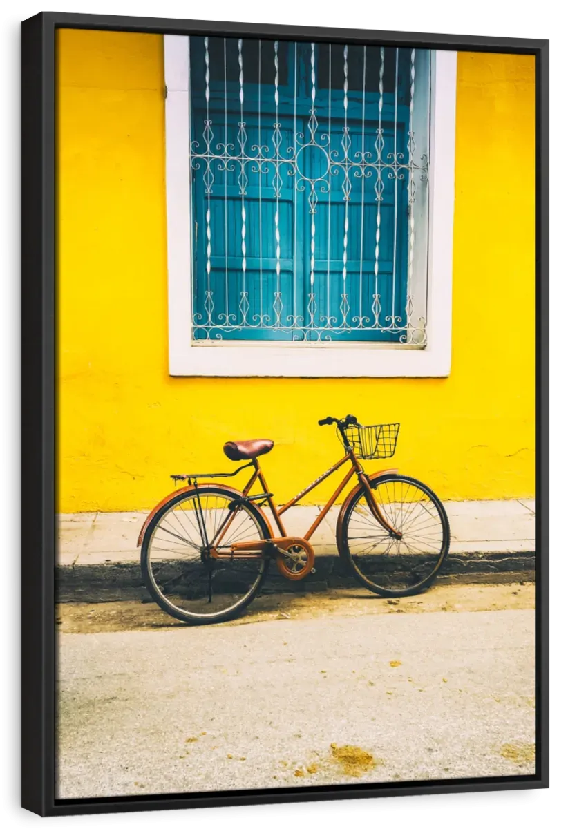 A Bicycle Of Cuba Wall Art