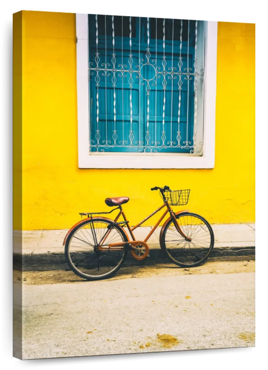 A Bicycle Of Cuba Wall Art