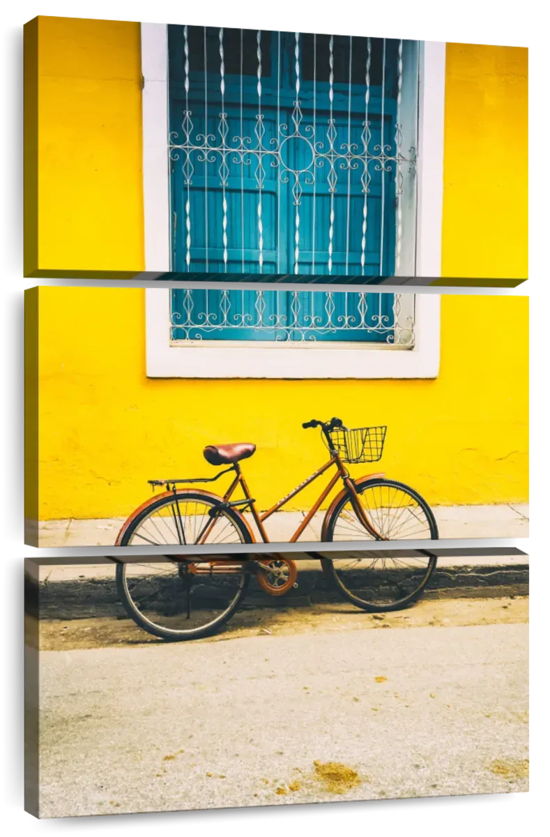 A Bicycle Of Cuba Wall Art