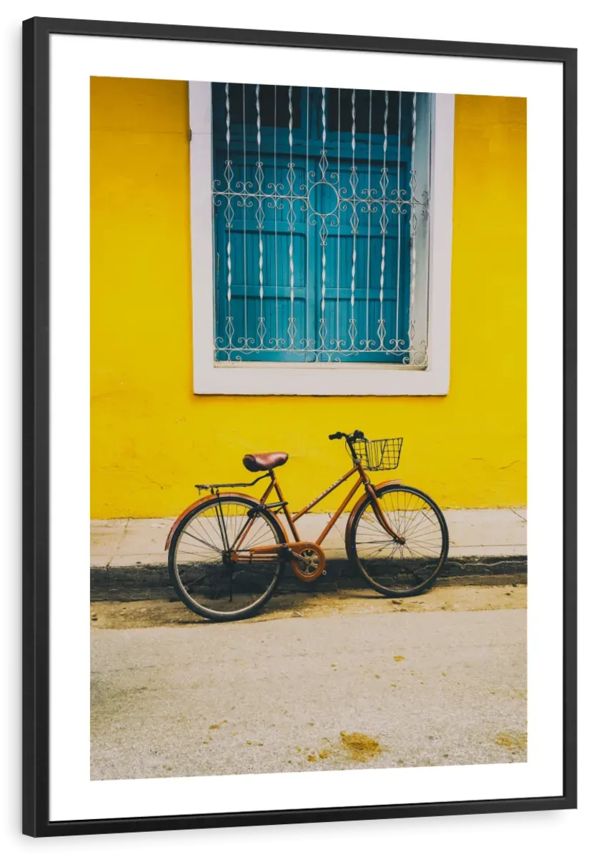 A Bicycle Of Cuba Wall Art