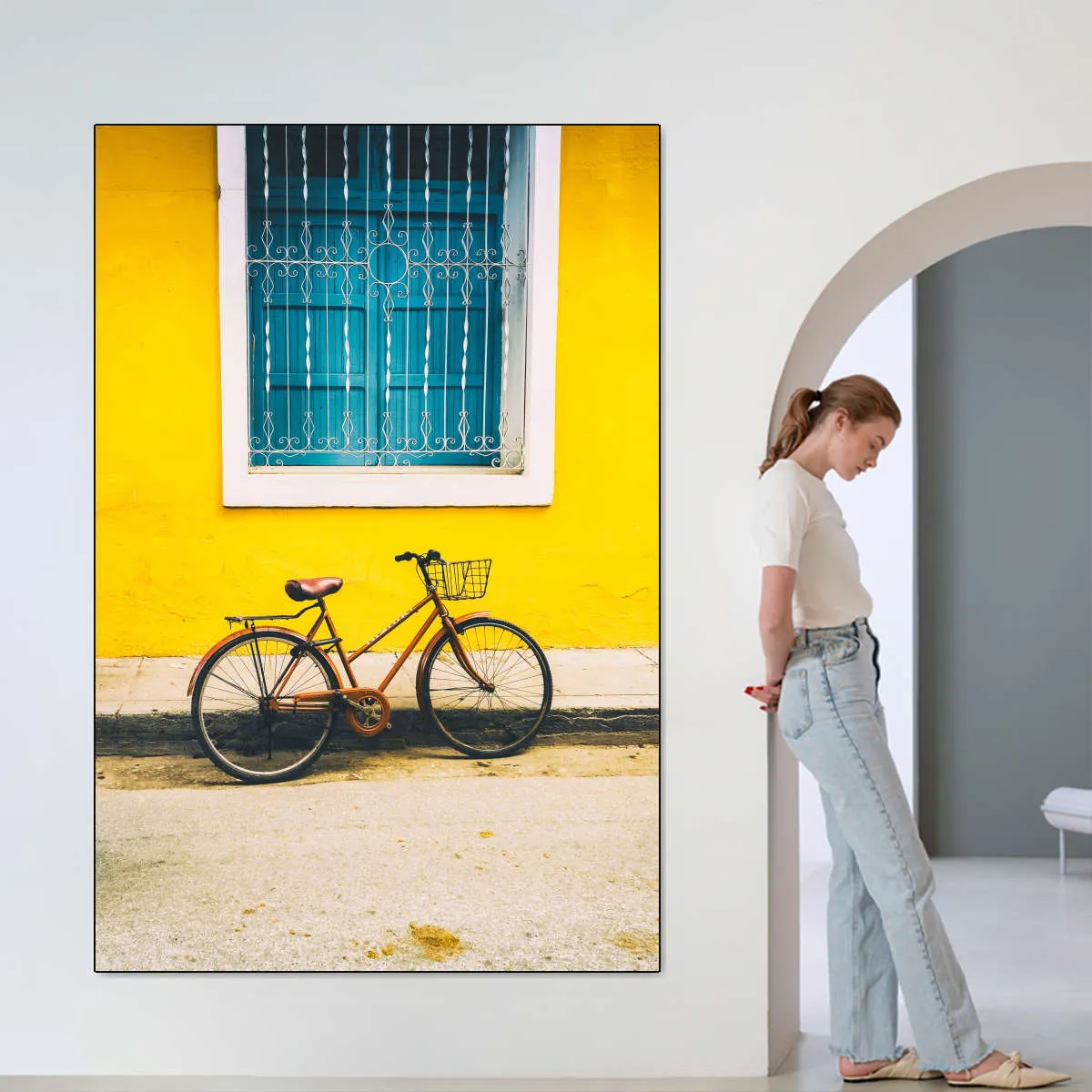 A Bicycle Of Cuba Wall Art