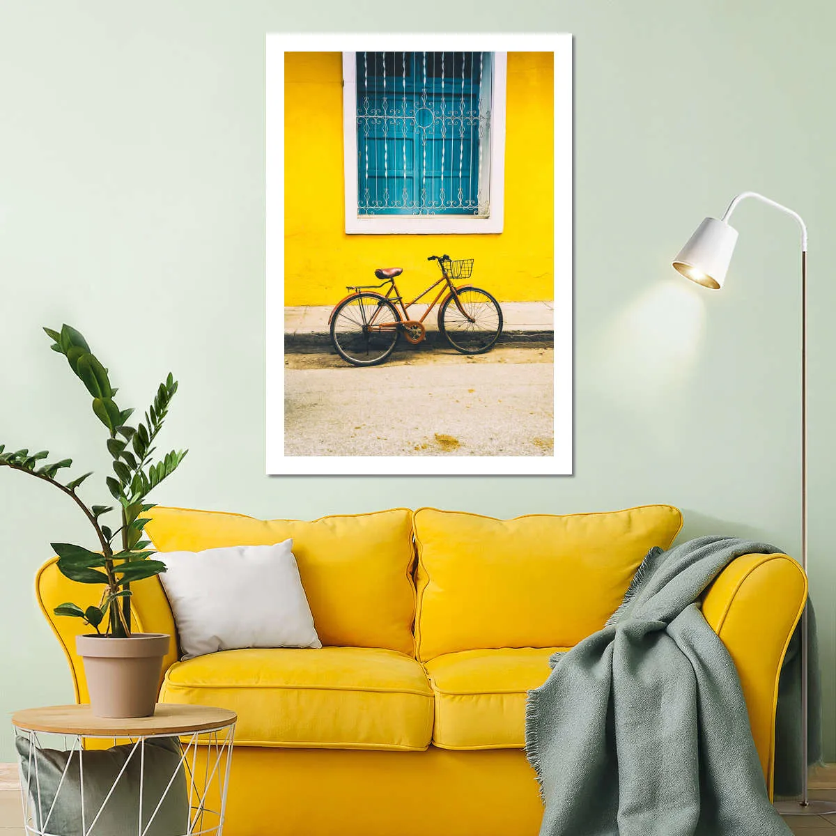 A Bicycle Of Cuba Wall Art