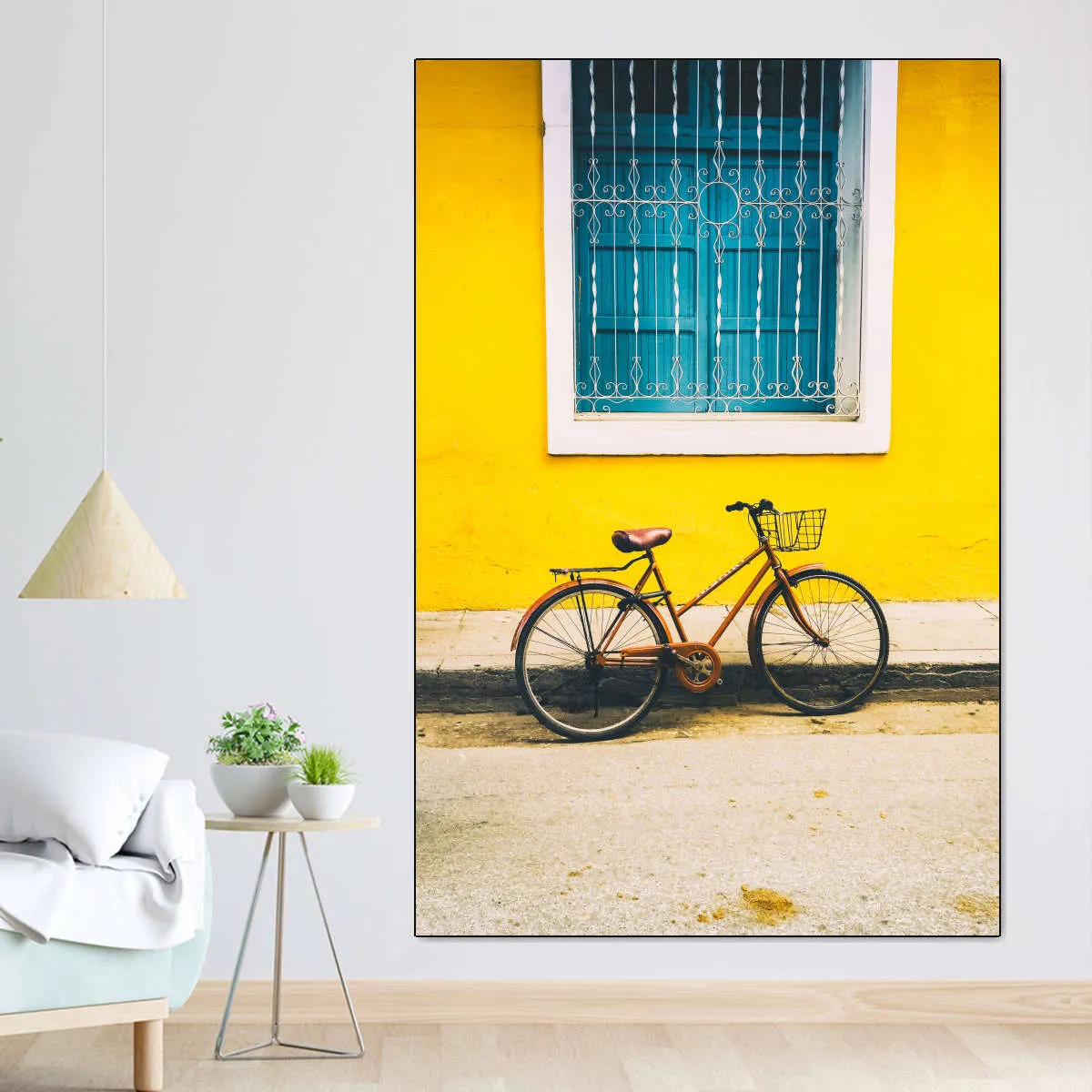 A Bicycle Of Cuba Wall Art