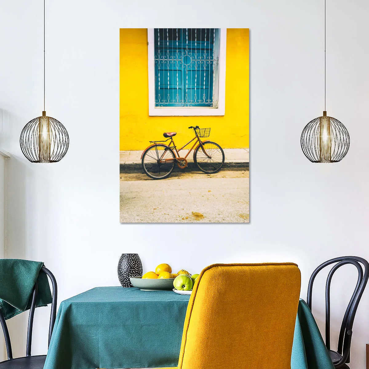 A Bicycle Of Cuba Wall Art