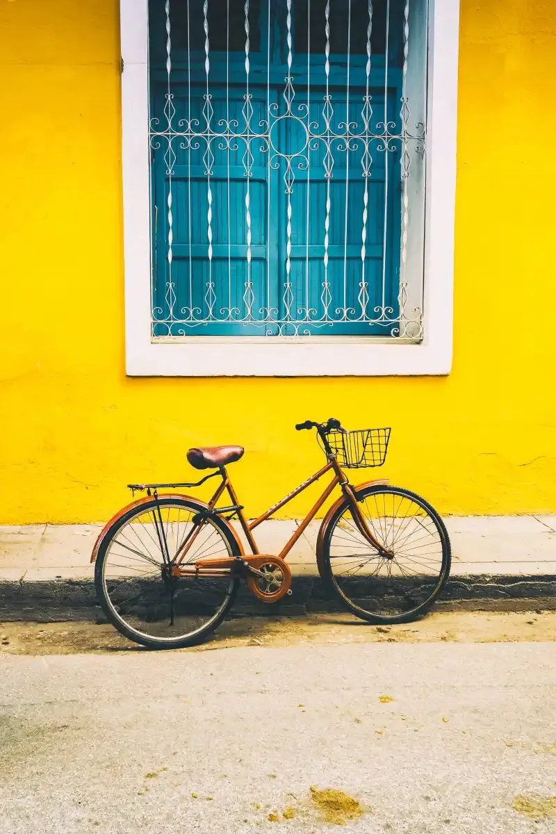 A Bicycle Of Cuba Wall Art