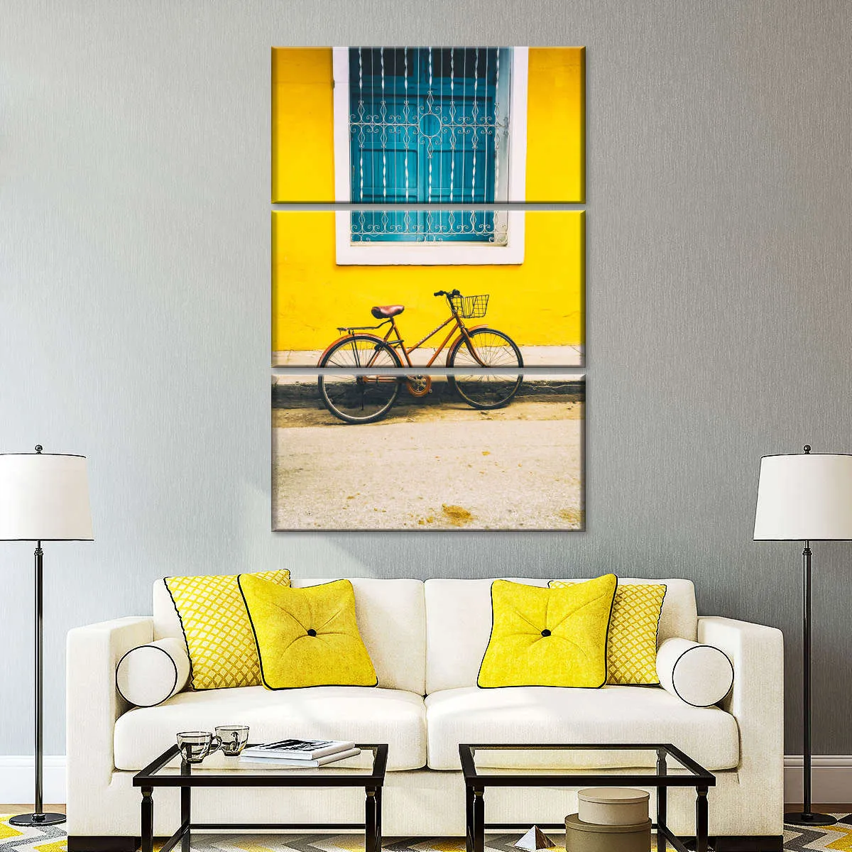 A Bicycle Of Cuba Wall Art