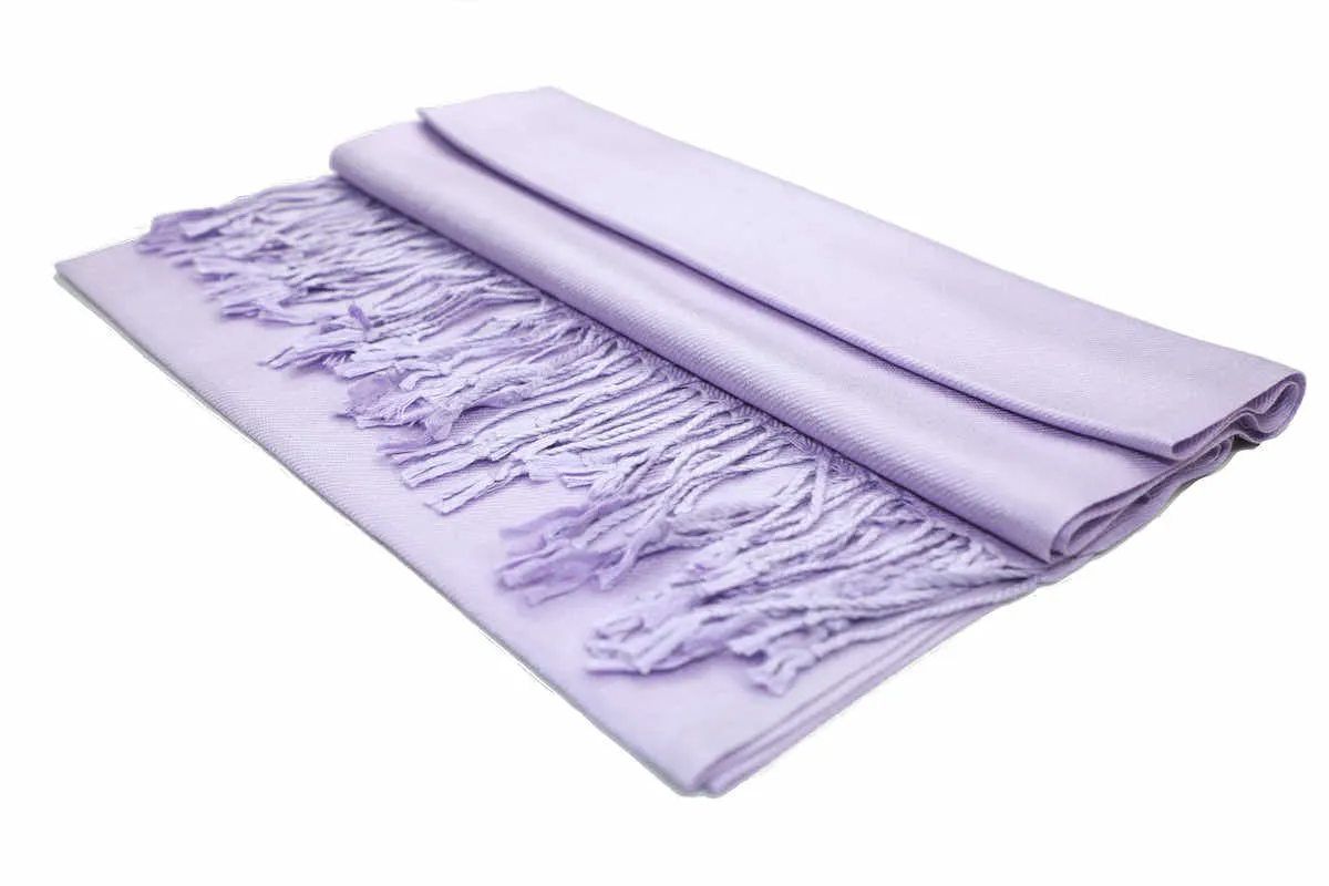 Achillea Lilac Pashmina Scarf