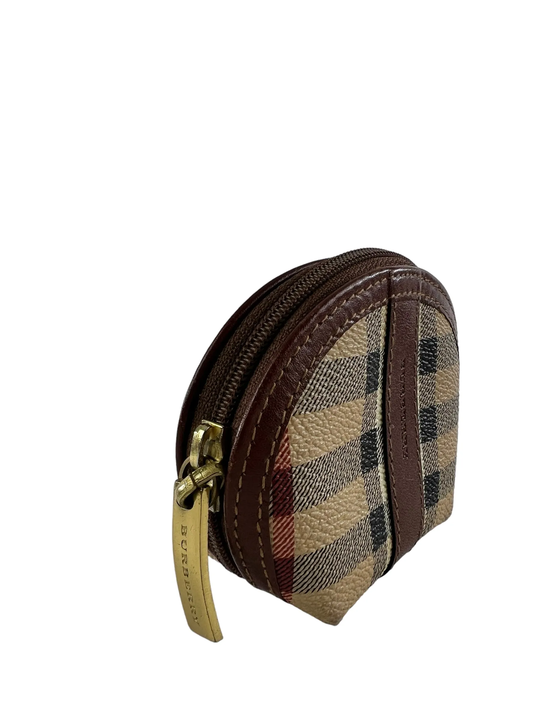 Burberry Checked Canvas Wallet