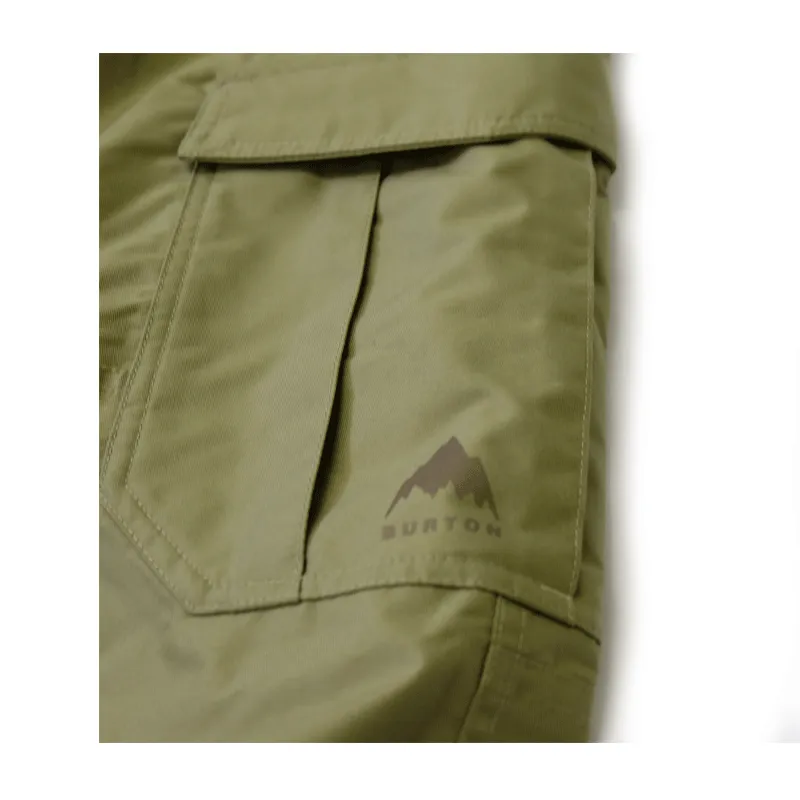 Burton - Cargo Pant Regular Snowboard Pants - Martini Olive NEW FOR 2024 SALE