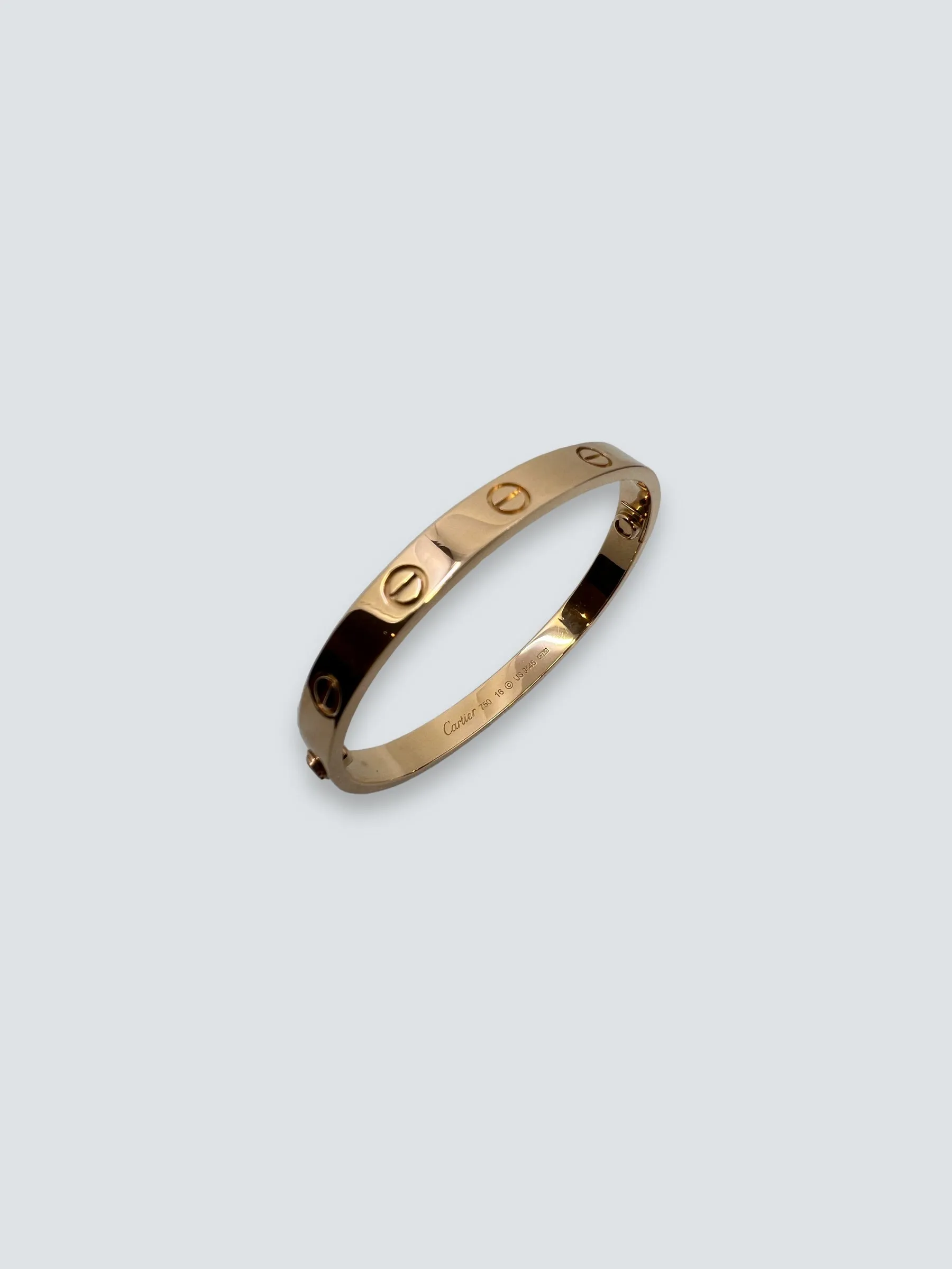 Cartier Rose Gold Love Bracelet