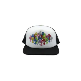 Chrome Hearts Cemetery Multicolor Cross Trucker Hat 'White'