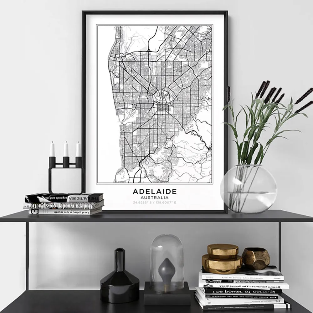 City Map | ADELAIDE - Art Print