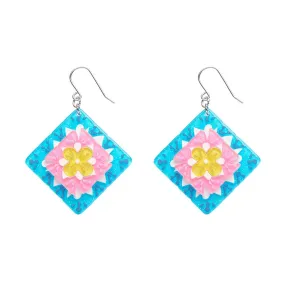 Cosy Comfort Earrings - Blue