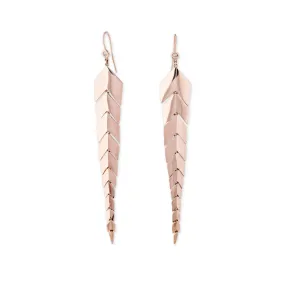 DIAMOND MEDIUM FISHTAIL EARRINGS