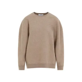 ELVIRA WOOL JERSEY SWEATSHIRT