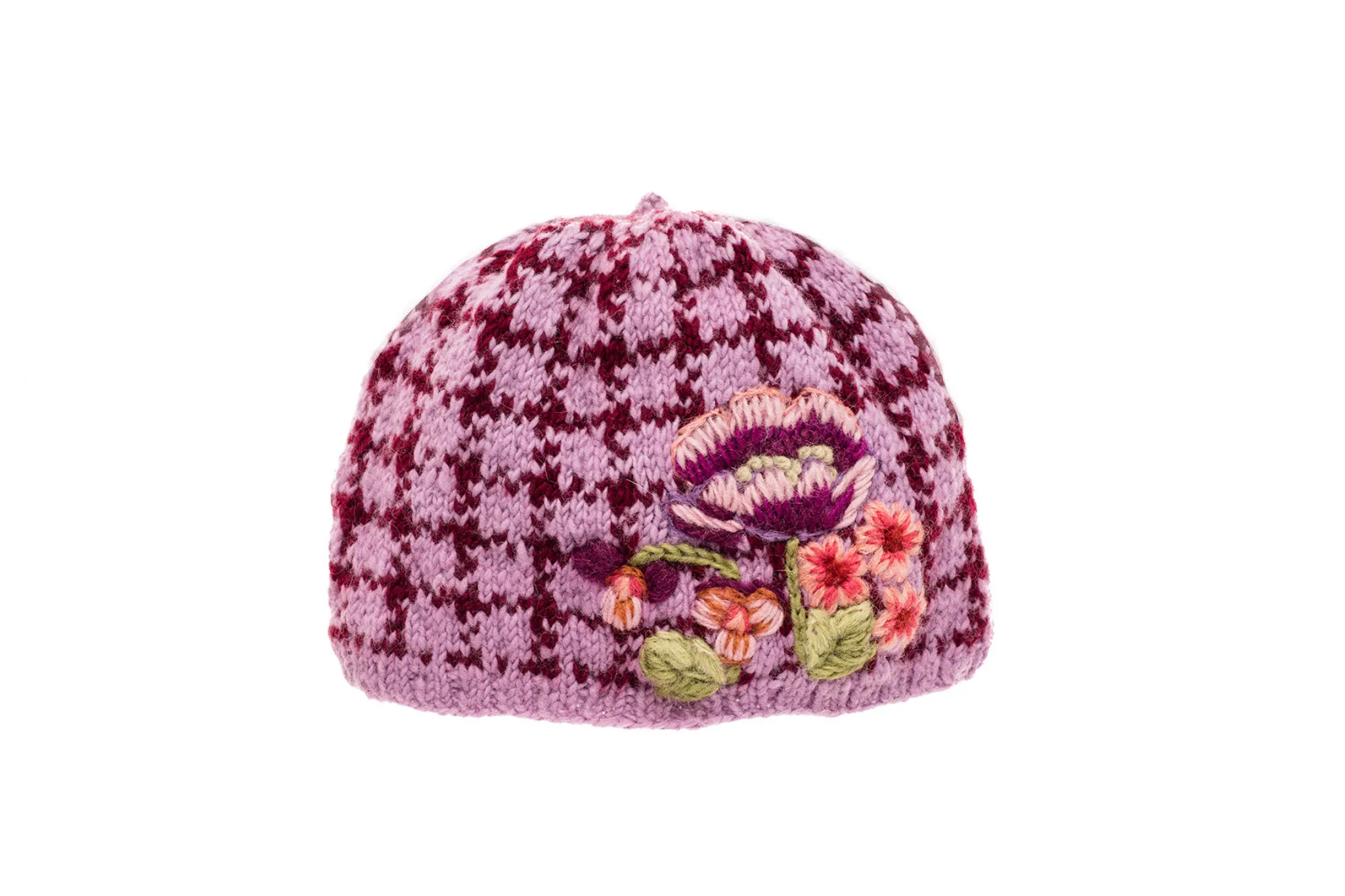 French Knot Georgia Plaid Hat