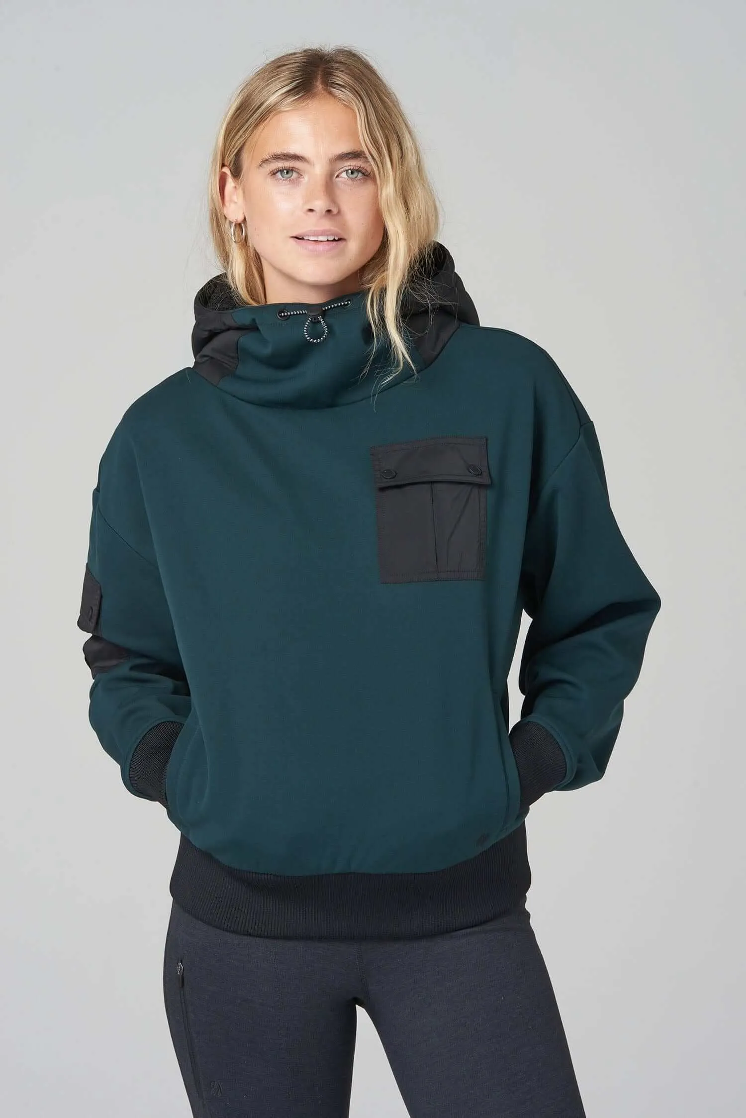 Go Explore Hoodie  - Forest Green