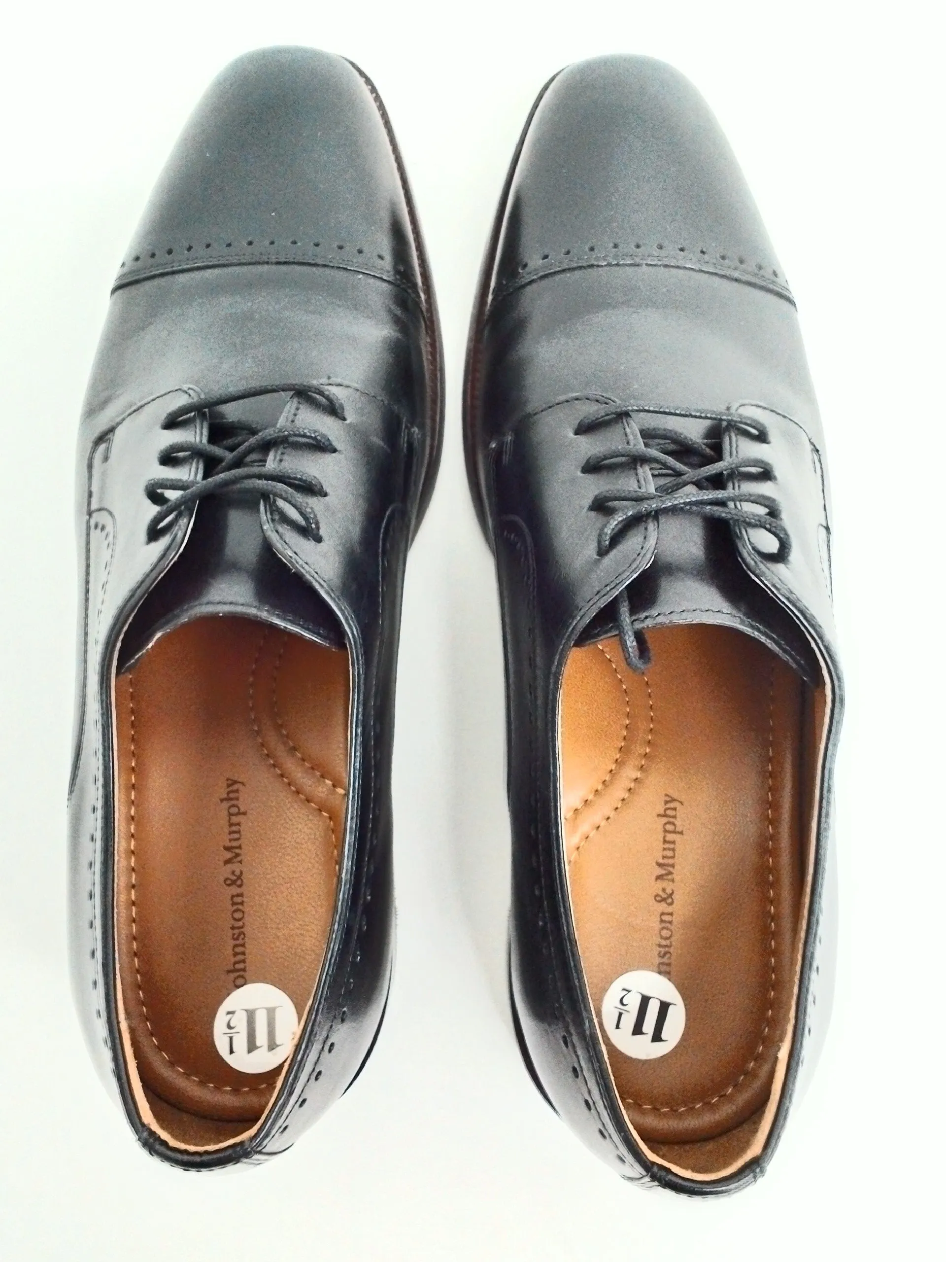 Johnston & Murphy Men's Black Oxford Size 11.5 M