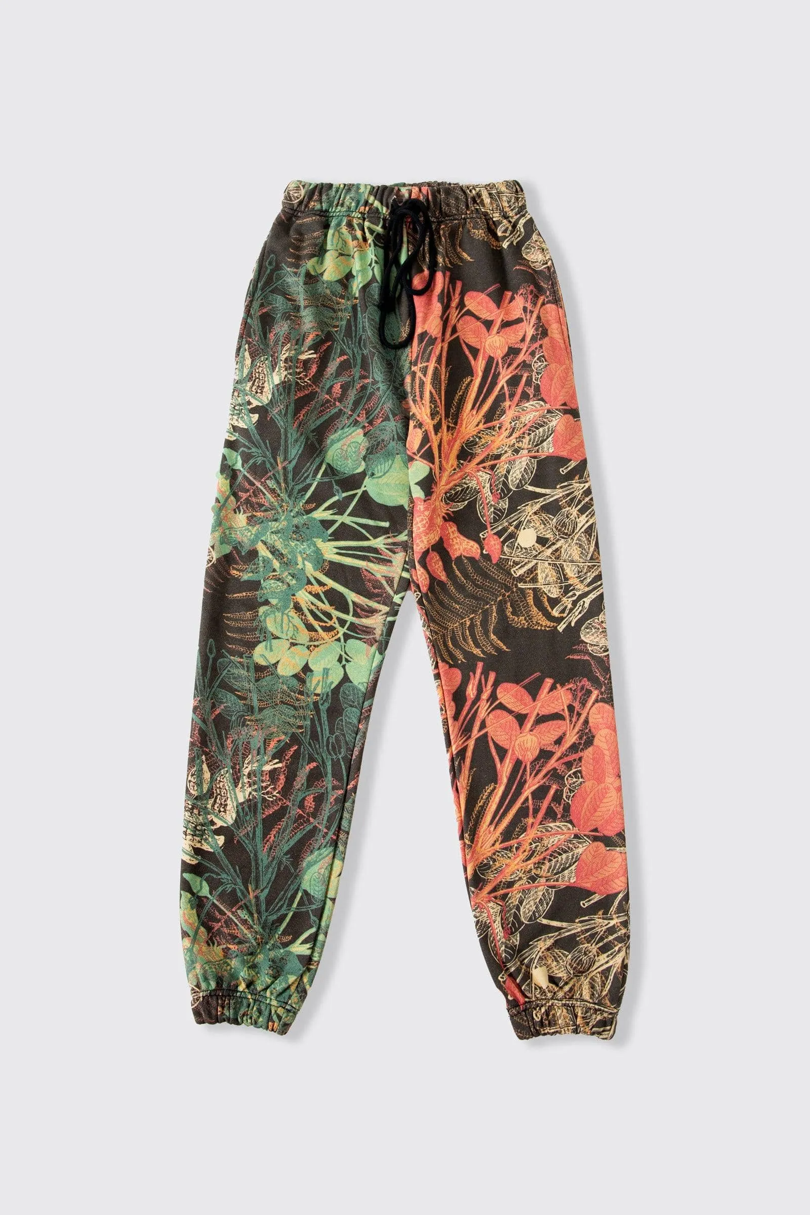 JUNGLE PRINTED FLEECE SWEATPANTS