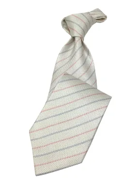 Men's White Necktie #3 - Solid Ties-Wedding-Prom-Silk Ties