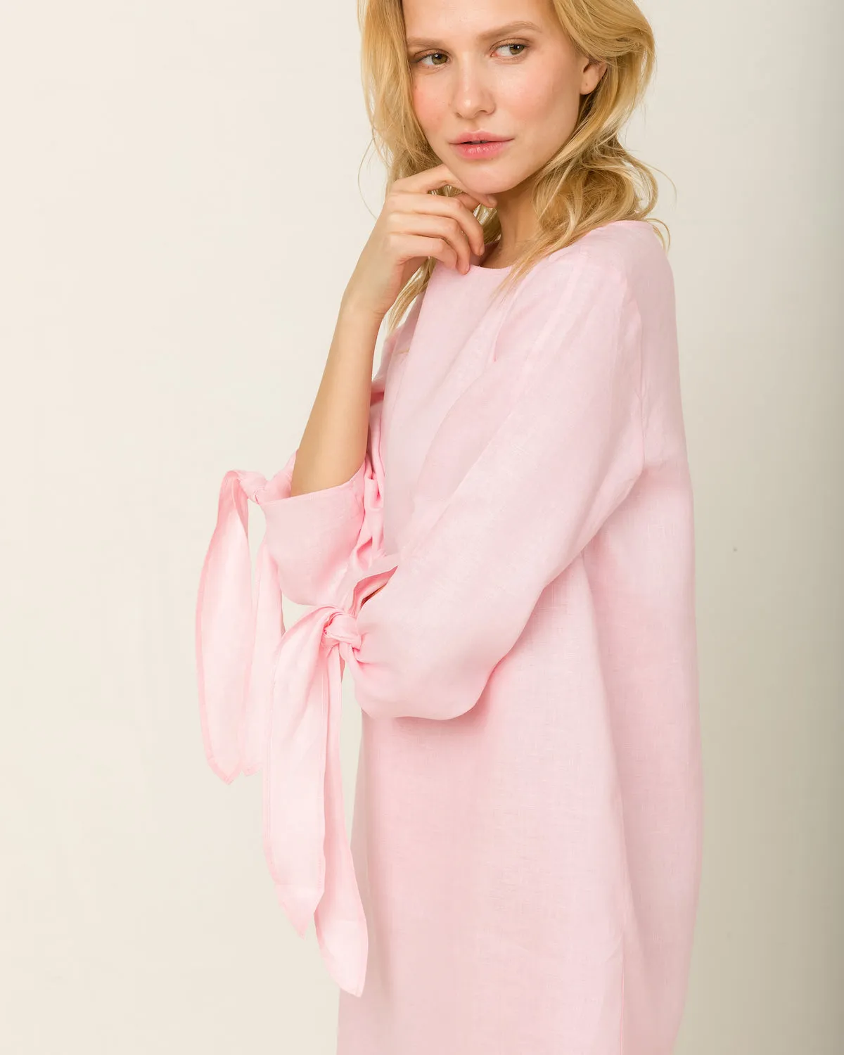 Mia Nightdress in Candy Rose