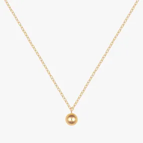 Minimalist Ball Pendant Necklace