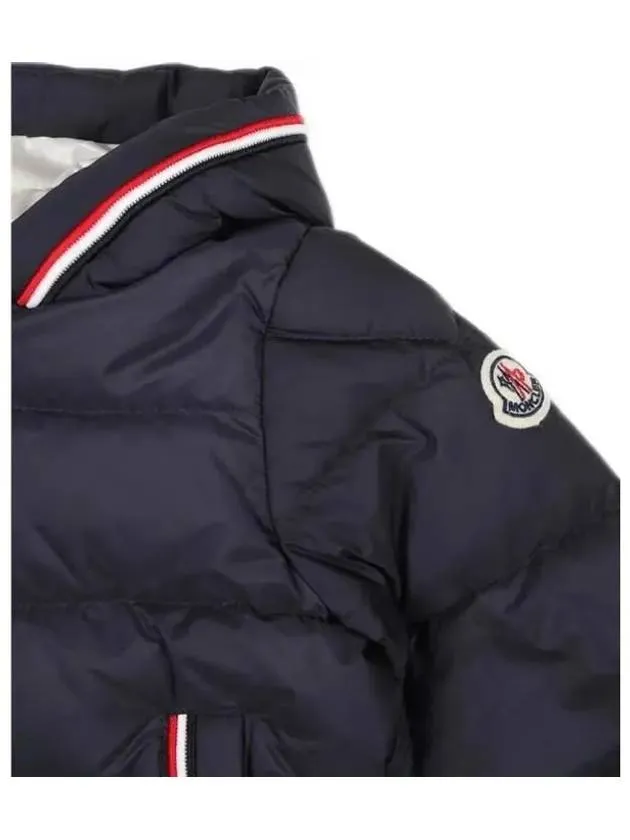 Moncler Baby MERARY Three Stripes Down Jacket Navy