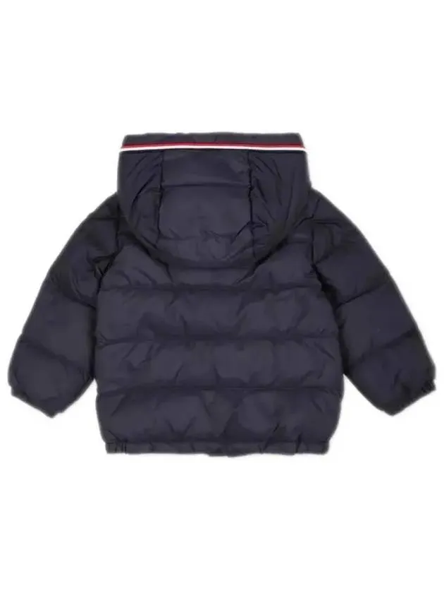 Moncler Baby MERARY Three Stripes Down Jacket Navy