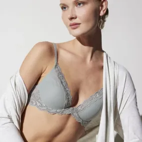 Natori Feathers Bra in Stone/Fog 730023