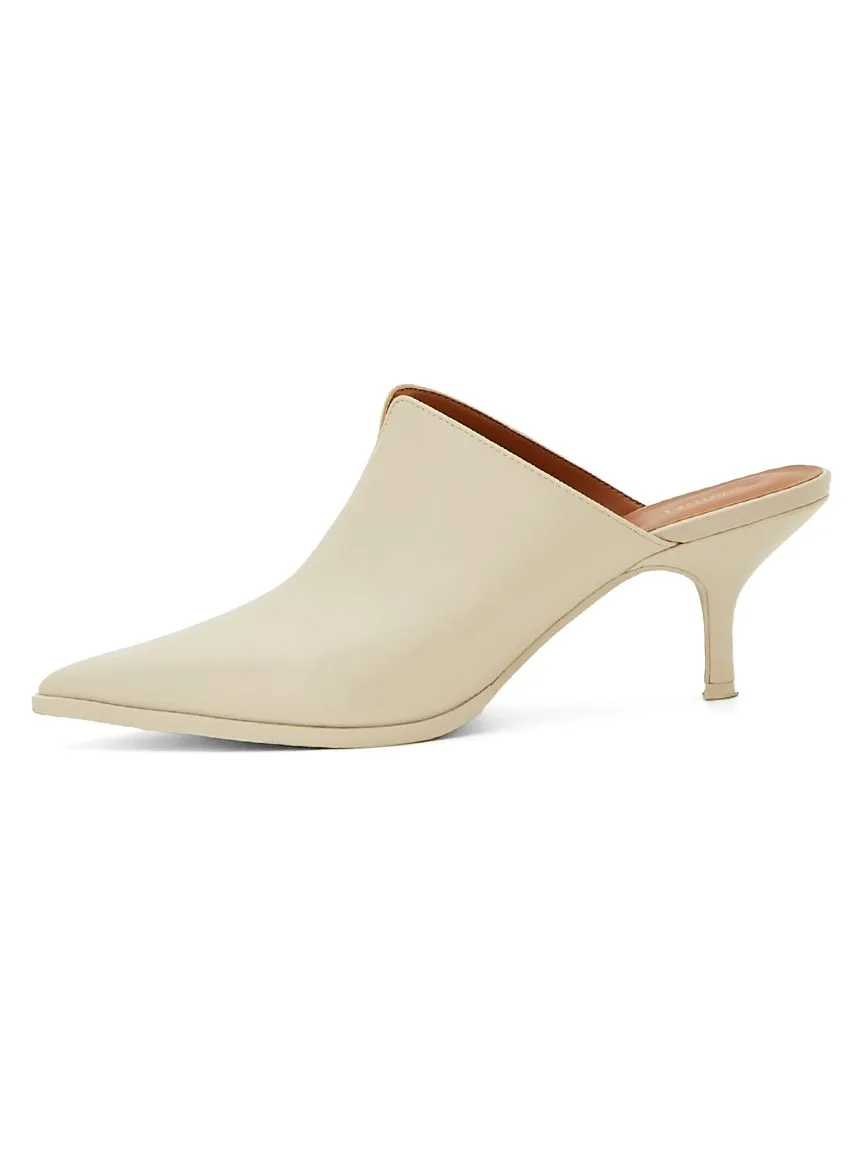 Pointed Heeled Mule