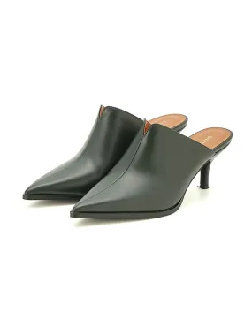 Pointed Heeled Mule