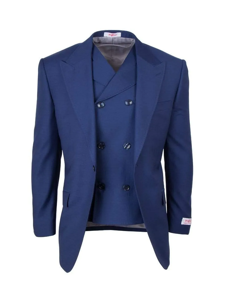 SAN GIOVESSE SUIT & VEST / F. BLUE