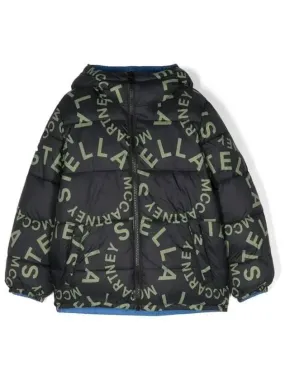 Stella Kids Multi Logo Reversible Padded Jacket