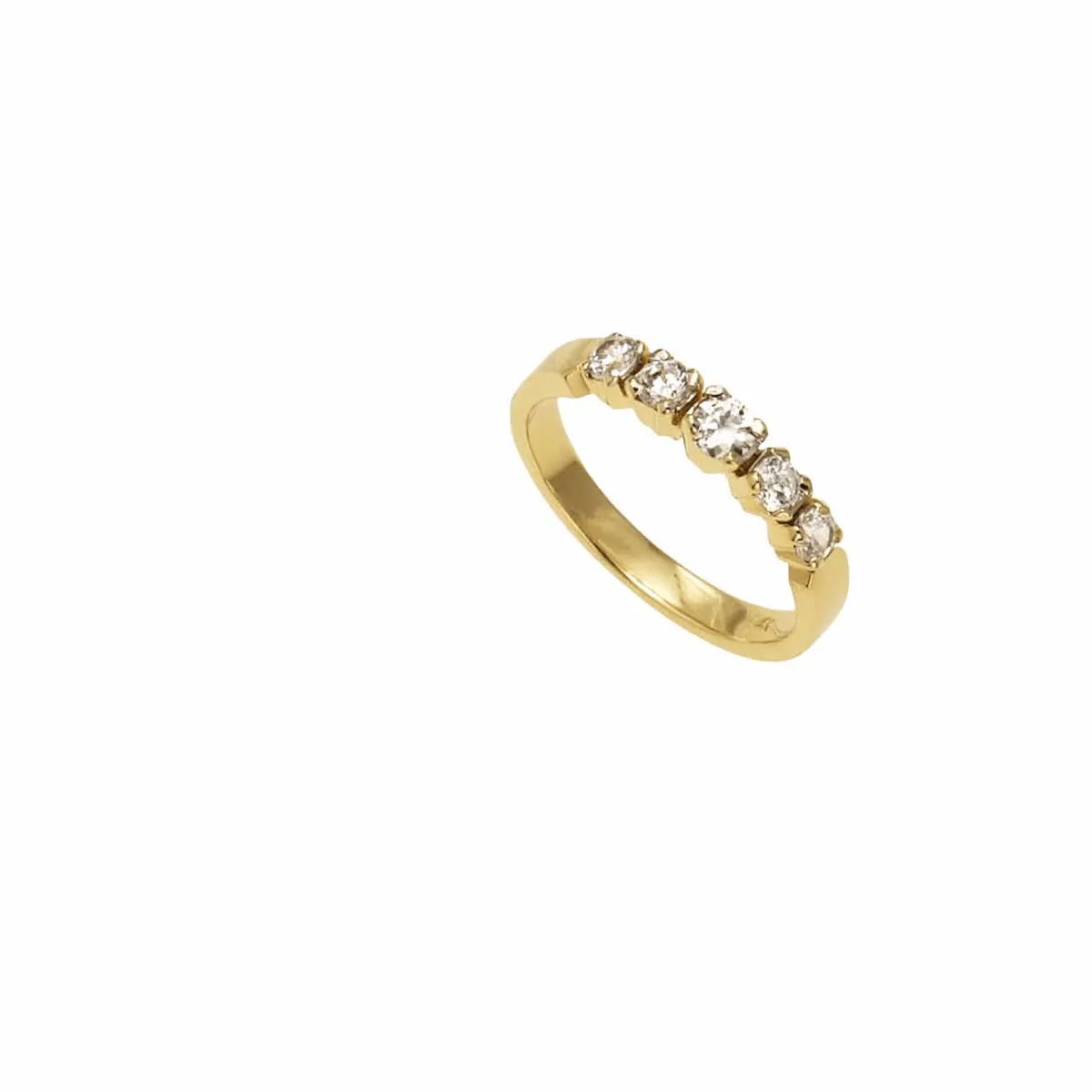 Wedding Band -18-Karat Solid Yellow Gold Band