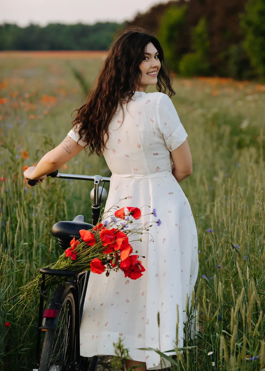 Wrap Dress, Short Sleeve